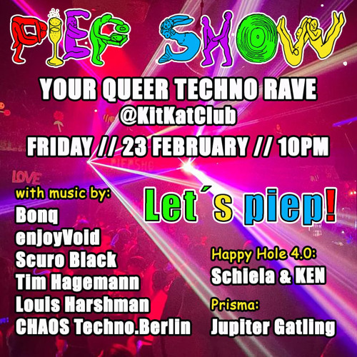 Tim Hagemann Live @ KitKat Club Berlin | PiepShow 4:30-7:00 Uhr (2024-02-23)