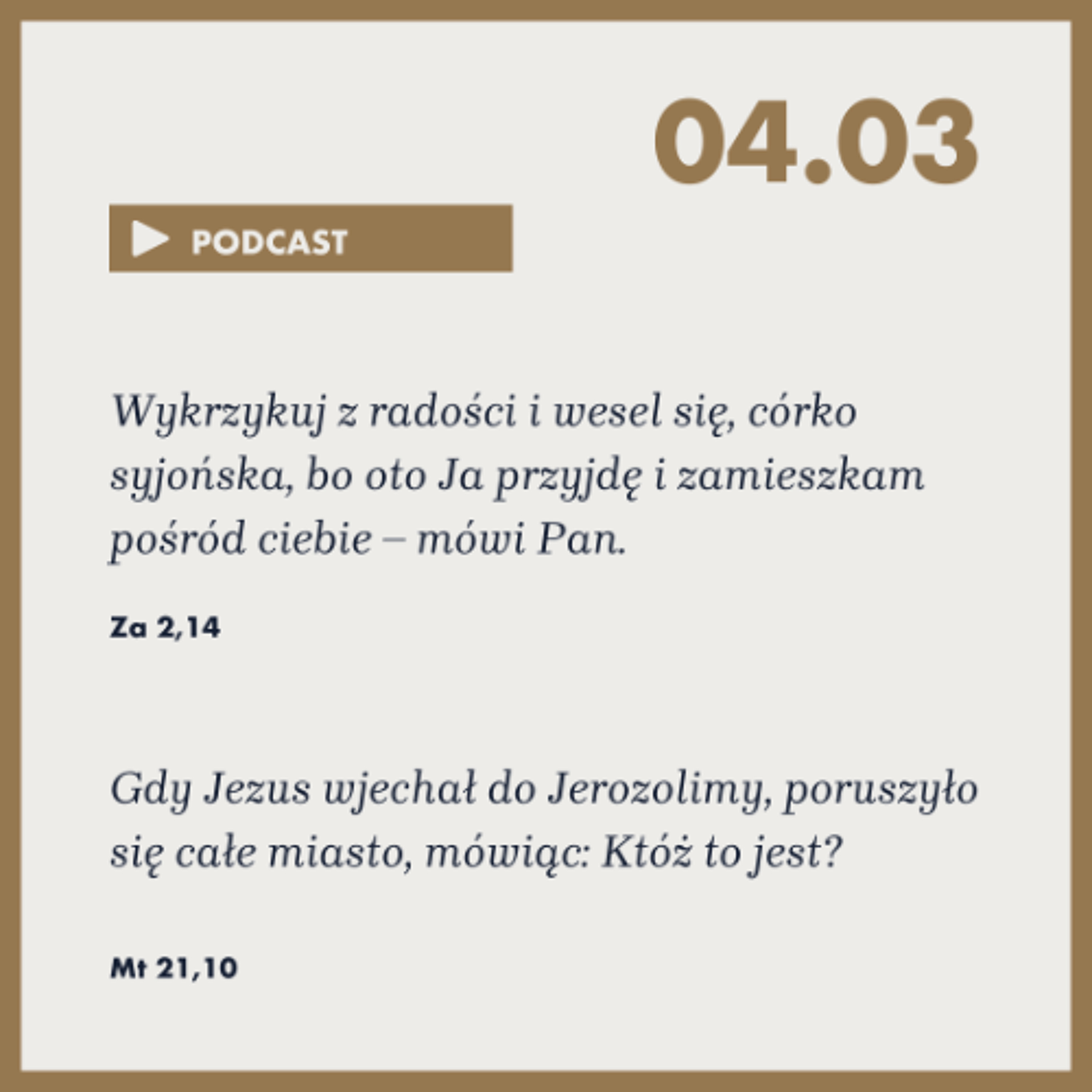 Poranek ze Słowem na 4 marca 2025 episode artwork