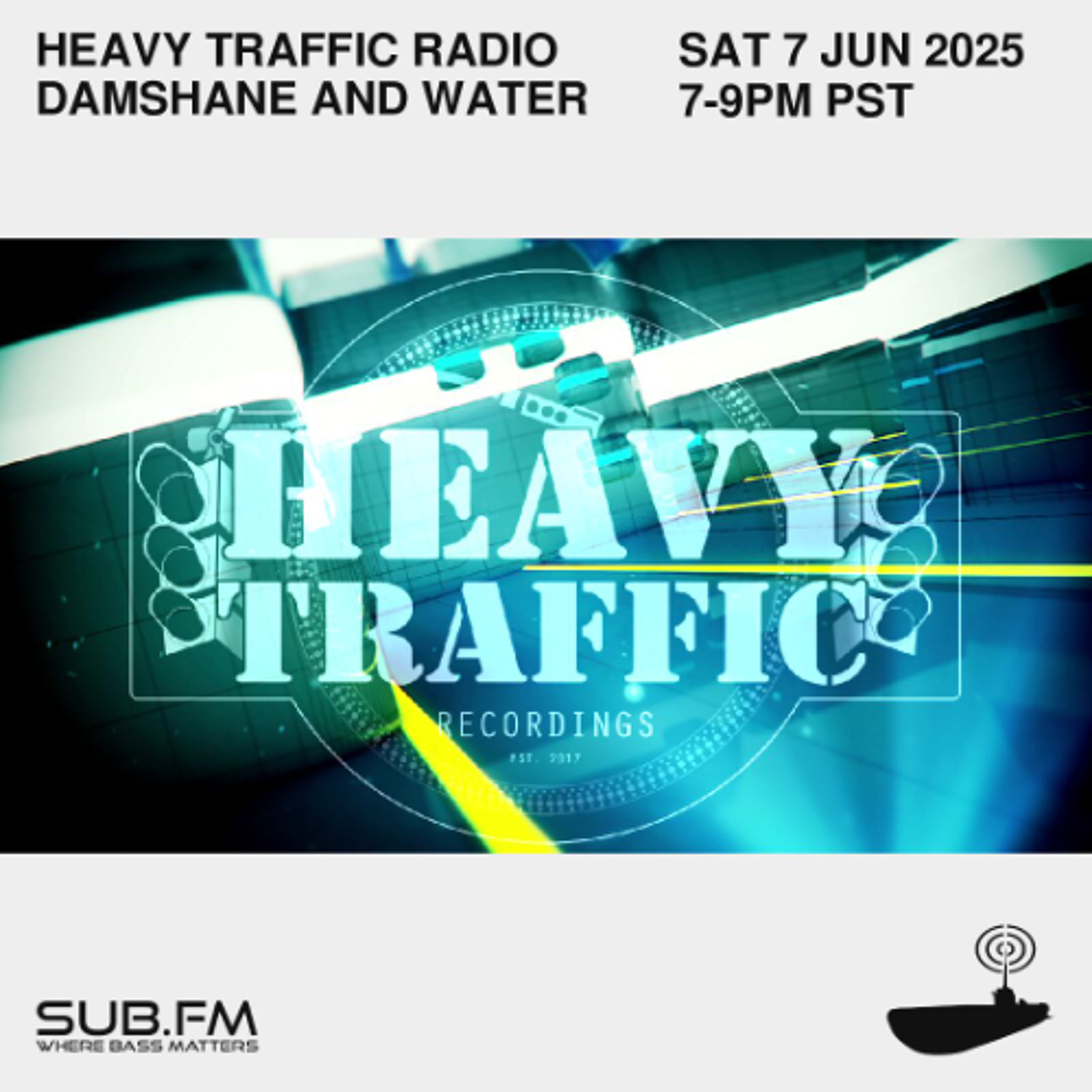 Heavy Traffic Radio Damshane and Water Sat - 07 Jun 2025