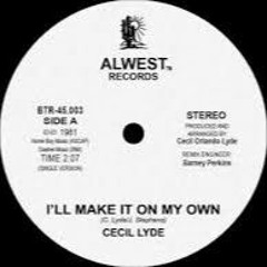 Cecil Lyde – I’ll Make it on my own