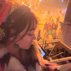 Live on Fluffy the Floating Cloud Bank Art Car at Burning Man 2024