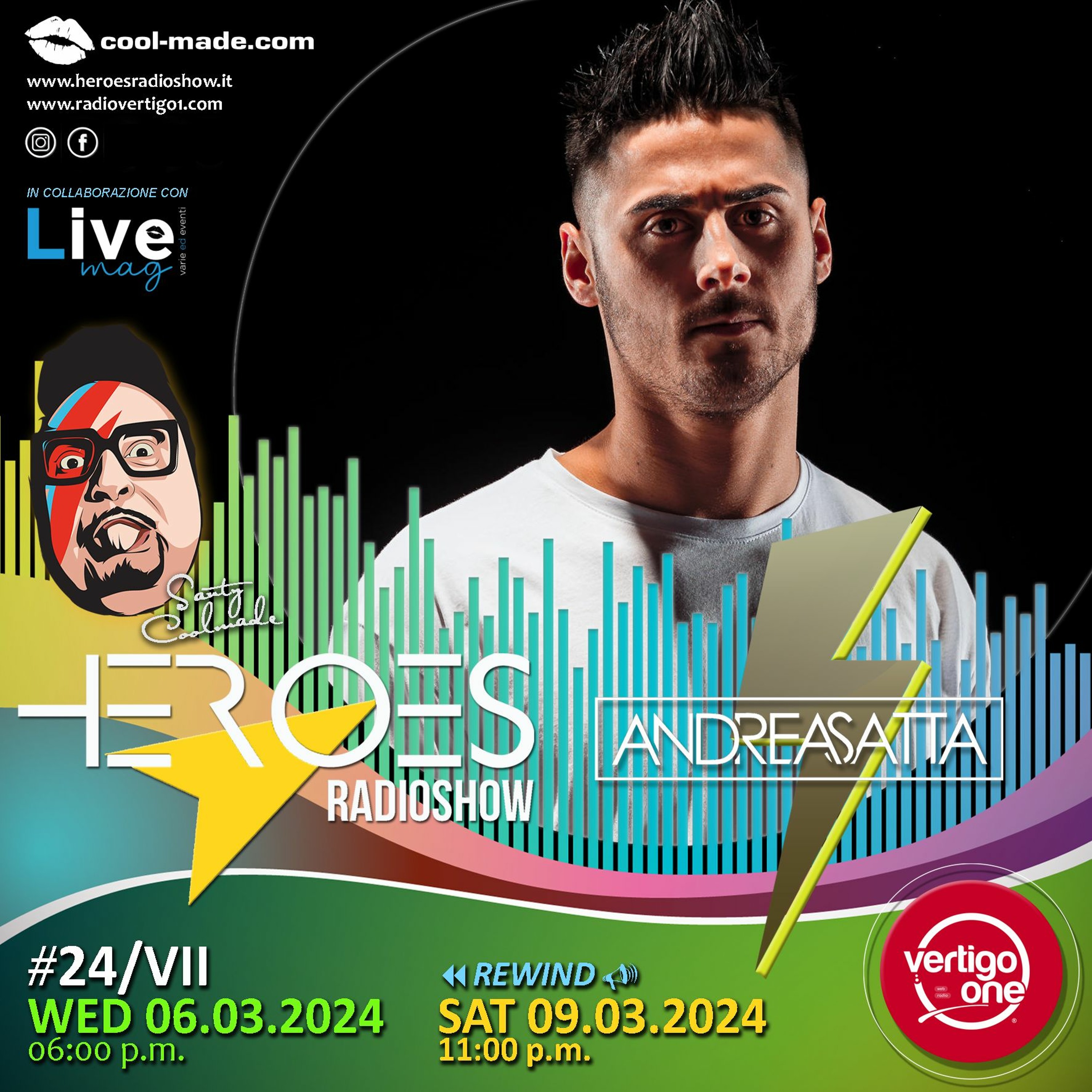 24/2023-24> HEROES RadioShow - Special Guest ANDREASATTA episode artwork