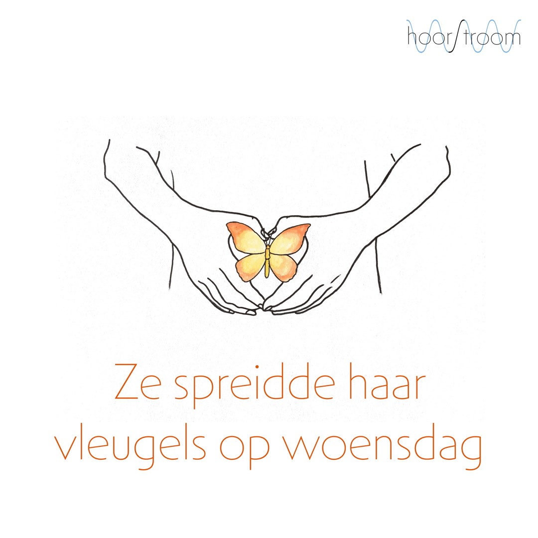 Ze spreidde haar vleugels op woensdag