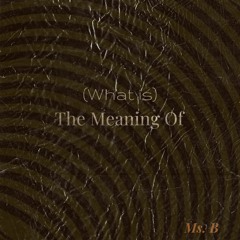 (What Is) The Meaning Of  prod. CTHACHEF