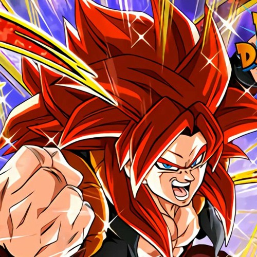 Live wallpaper SSJ4 Gogeta - Dokkan Battle / interface personalization