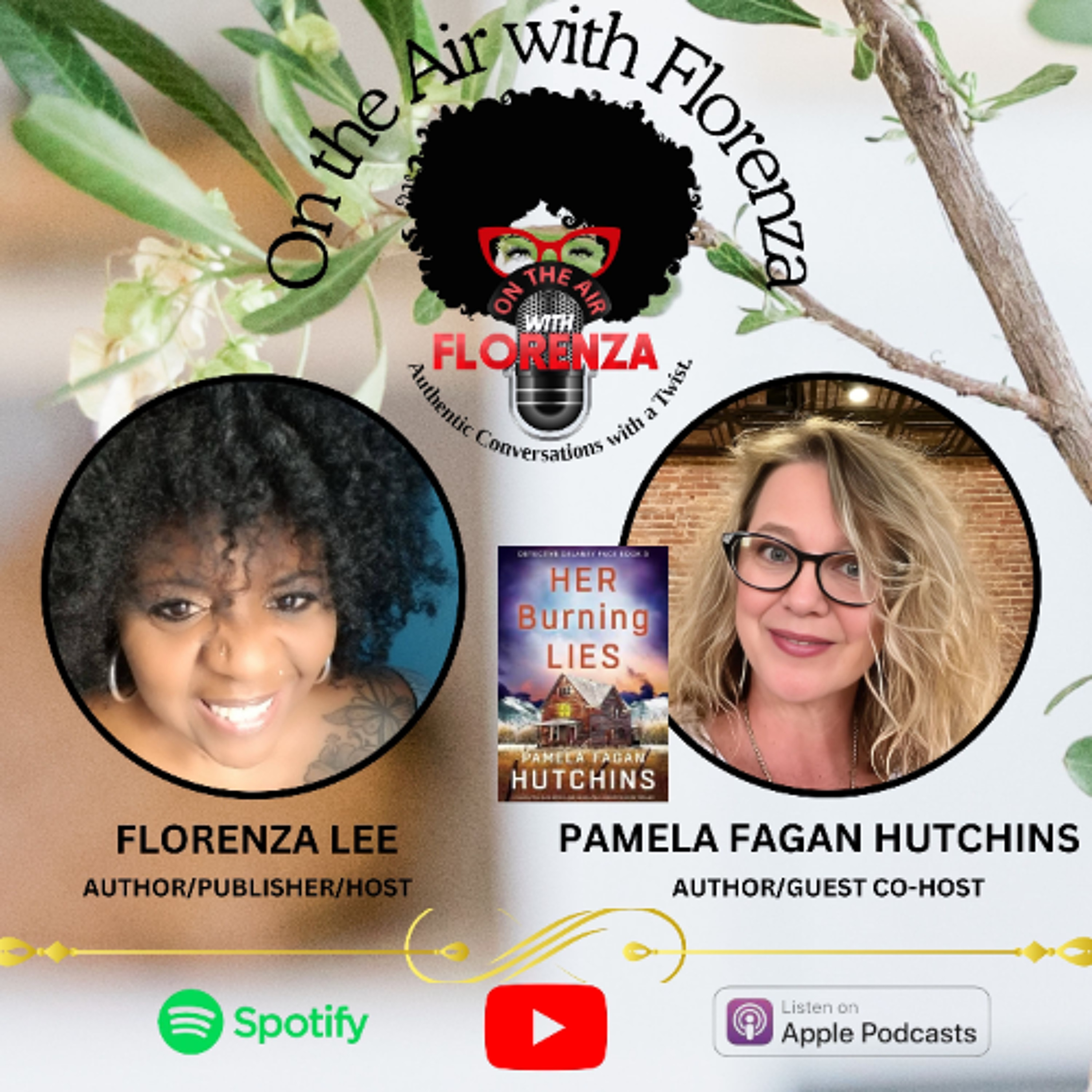 cover of episode Pamela Fagan Hutchins  Co-hosts On the Air with Florenza