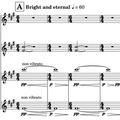 Luminous Fragments for Flute, Handpan, Violin and Cello