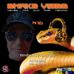 Darksnake Special Techno "Snake Vibes 10" Fnoob Techno Radio 23.6.2023
