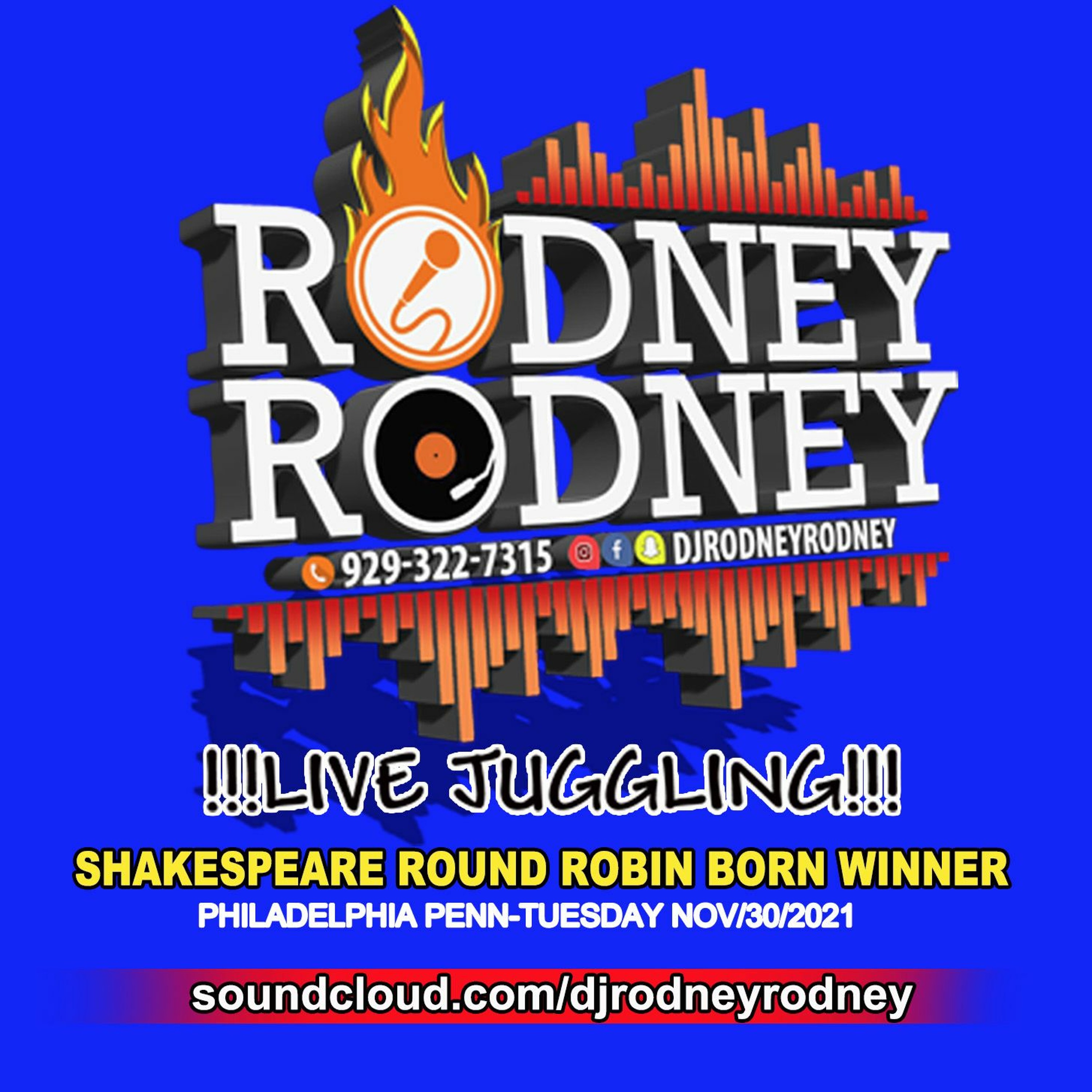 RODNEYRODNEY LIVE JUGGLING SHAKESPEARE ROUND ROBIN PHILADELPHIA episode artwork
