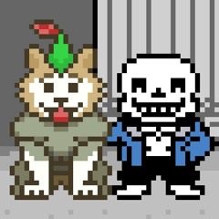 nuzzles. (UTHH x Undertale mashup)