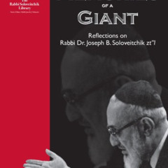 FREE KINDLE 🗃️ Memories of a Giant: Reflections on Rabbi Dr. Joseph B. Soloveitchik