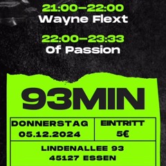 Wayneflext @ 93min Rave - Afterwork Abriss - 05.12.24