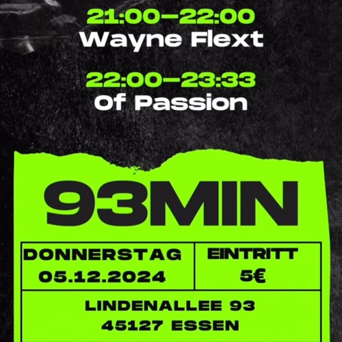 Wayneflext @ 93min Rave - Afterwork Abriss - 05.12.24