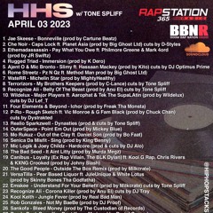 Hip Hop Stacks with Tone Spliff - 04/03/23