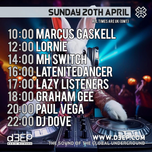 D3EP Radio Network - Music with Soul - 20th April 25