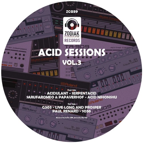 激安商品 SO36 - Renard Paul - ZC039 Stream - 3 vol. Sessions Acid 邦楽