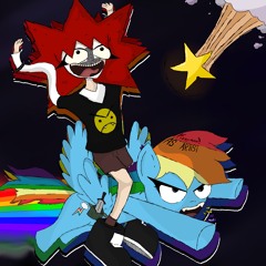 RAINBOW DASH! (prod. yung brownie) (art by @MinxFizzy on twt)