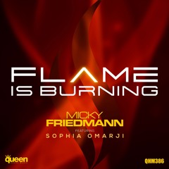 QHM386 - Micky Friedmann feat. Sophia Omarji - Flame Is Burning (Original Mix)