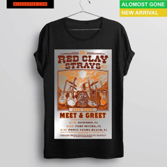 Red Clay Strays April 2024 Tour Meet &amp; Greet Shirt