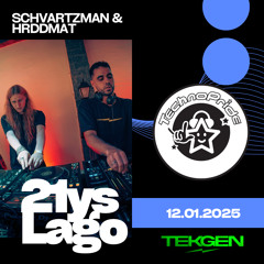 HRDDMAT B2b SCHVARTZ MAN @ TechnoPride 21ys At LAGO 12.01.2025