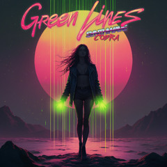 SynthWave Cobra - Green Lines