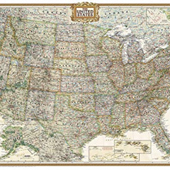 [GET] EPUB 📄 National Geographic United States Wall Map - Executive (Poster Size: 36