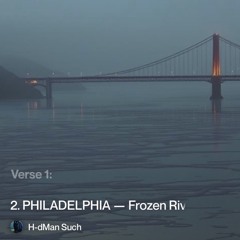 2. Philadelphia (frozen river, empty bridge)