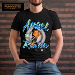 Angel Reese Chicago Sky Basketball Cartoon Shirt