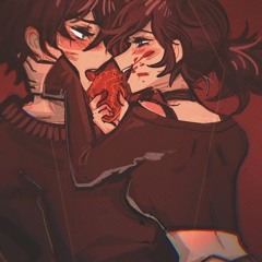 Me and my girlfriend❤️🖤