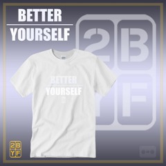 2BYF White T White Logo