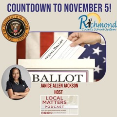 Countdown to November 5!