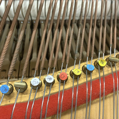 Piano (2023) for sax, perc, e-guit, acc, pf & tape