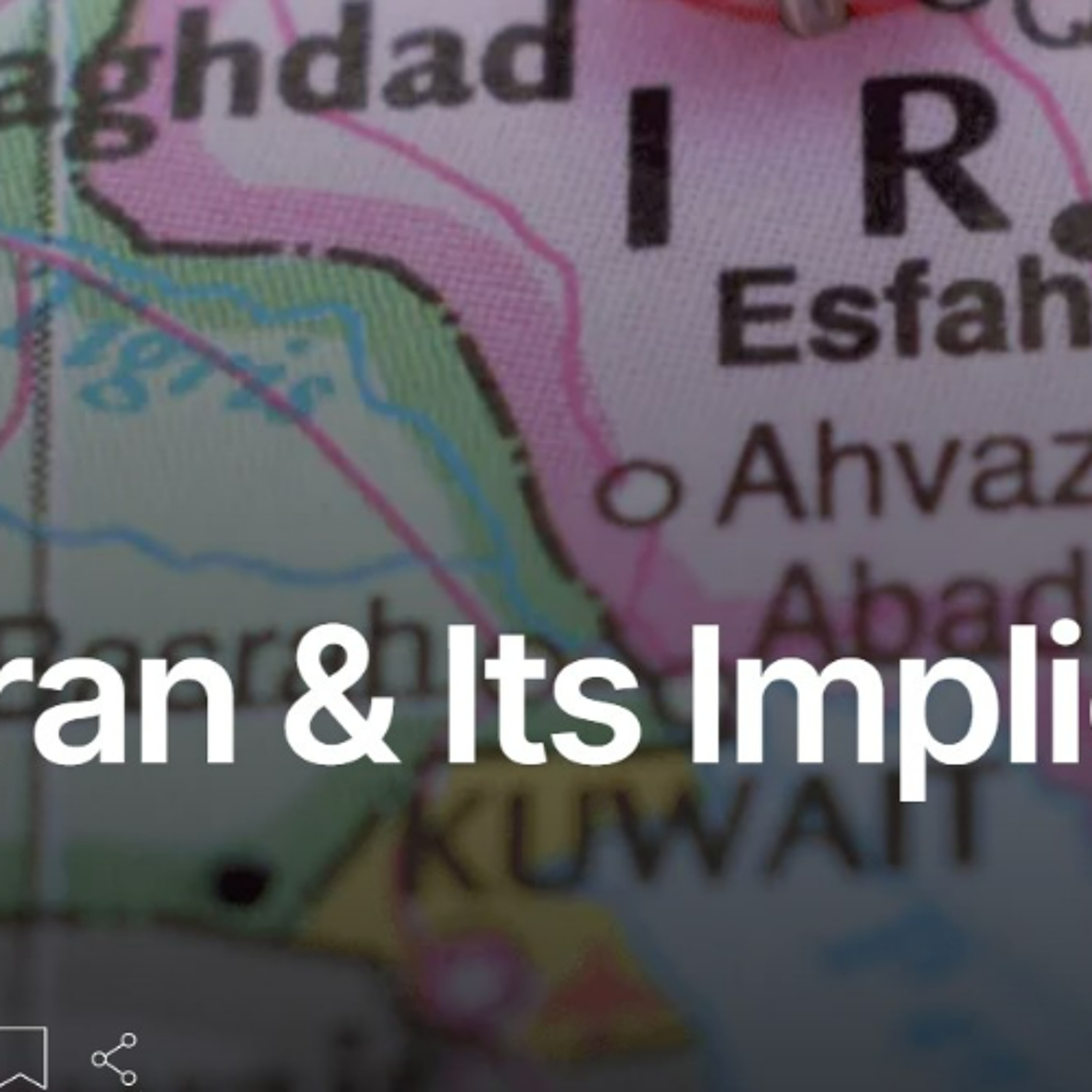 Unrest in Iran and Its Implications BFM89.9 07012026