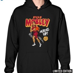 Cleveland Cavaliers Basketball Comic Book Evan Mobley Heating Up Cartoon Shirt