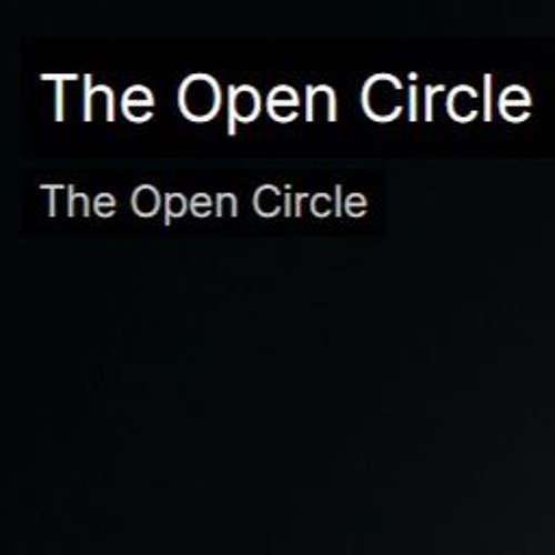 DJ SIDEWAYS - MONDAY GUEST SESSION - THE OPEN CIRCLE