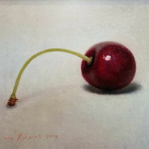 cherries fall by Maya Bennardo
