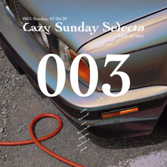 Ridgeley / Lazy Sunday Selecta: 003 live DJ Set