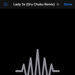 Lady 3x (Dru Chuku Remix Snippet) [D'Angelo x Michael Jackson x Freddie Jackson]