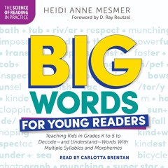 Big Words For Young Readers - Audiobook Clip