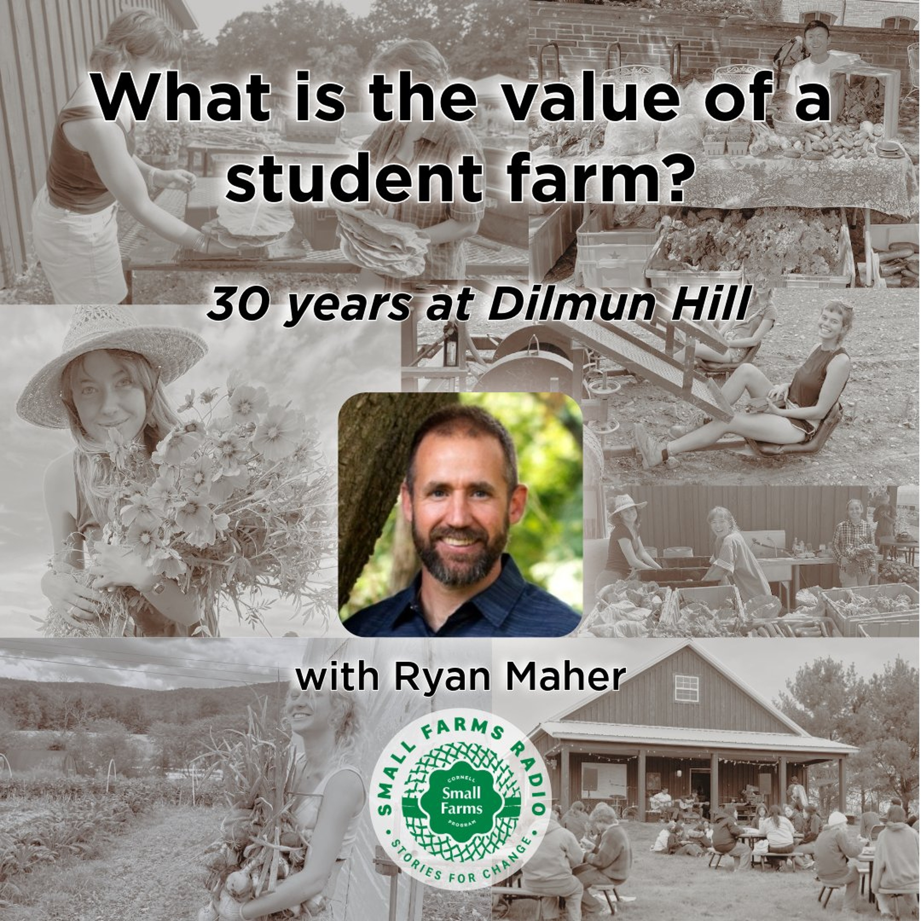 Episode 12 - What is the value of a student farm? 30 years at Dilmun Hill episode artwork