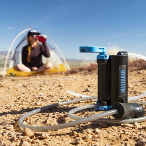 LifeSaver Wayfarer provides purified water wherever