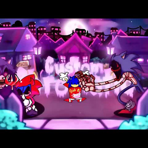 Blood Moon (Custom Chromatics) FNF Executable Entourage Mod - Halloween Update