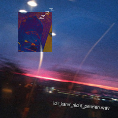 ich kann nicht pennen