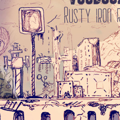 Rusty iron railings 8.Rusty world and its biogeocenosis -voodoozoo