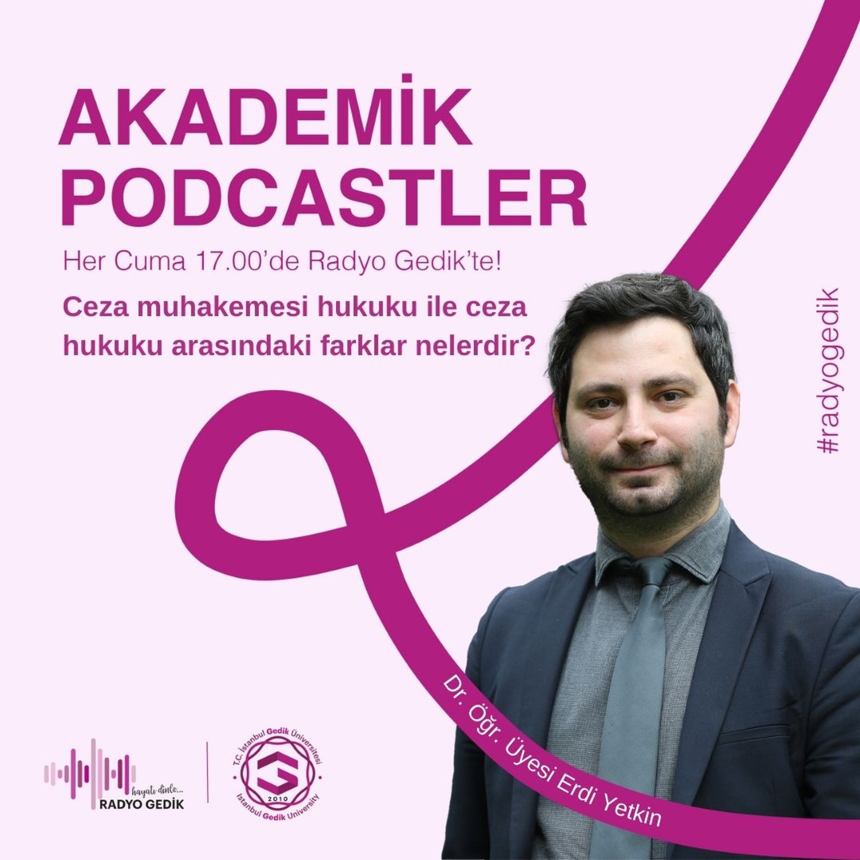 AKADEMİK PODCASTLER - Ceza muhakemesi hukuku ile ceza hukuku arasındaki farklar nelerdir? episode artwork