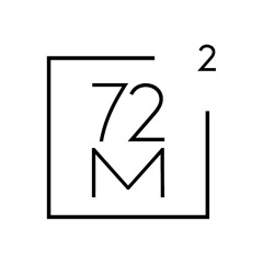 72 m²