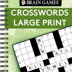 Book [PDF] Brain Games - Crosswords Large Print (Green) ipad