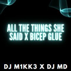 ALL THE THINGS SHE SAID X BICEP GLUE (DJ M1KK3 X DJ MD REMIX)