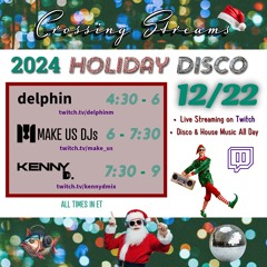 Crossing Streams: Holiday Disco - delphin's mix