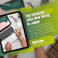 Find Verified Jaipur Job in Company Roles Faster with Salarite